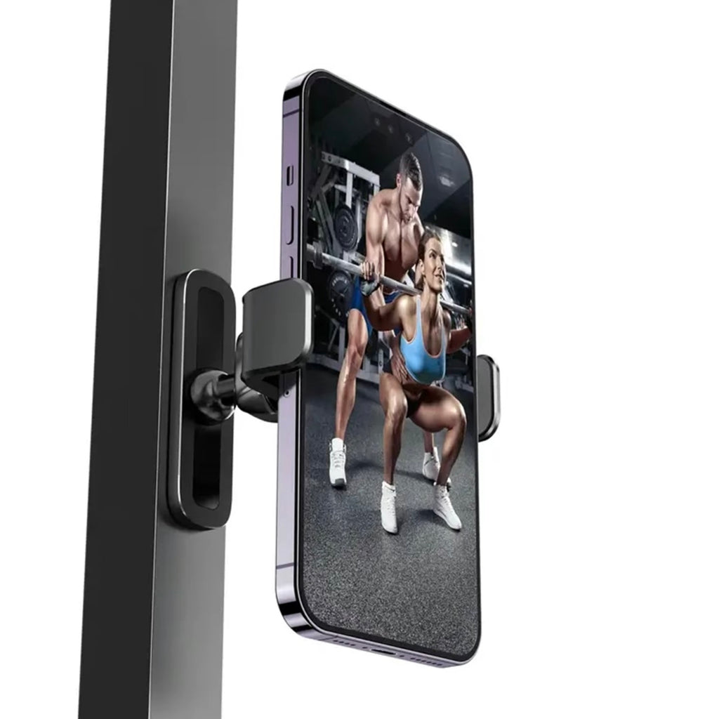 Magnetic Phone Holder - 360 Degree Adjustable, Strong Portable Phone Mount for Gym Home Work.