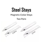 Steel Stays - Magnetic Collar Stays