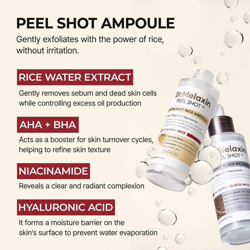 Peel Shot Glow Rice Ampoule Duo