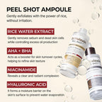 Peel Shot Glow Rice Ampoule Duo