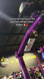 Magnetic Phone Holder - 360 Degree Adjustable, Strong Portable Phone Mount for Gym Home Work.