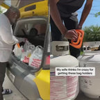 POWER GRIPS Grocery Bag Holders